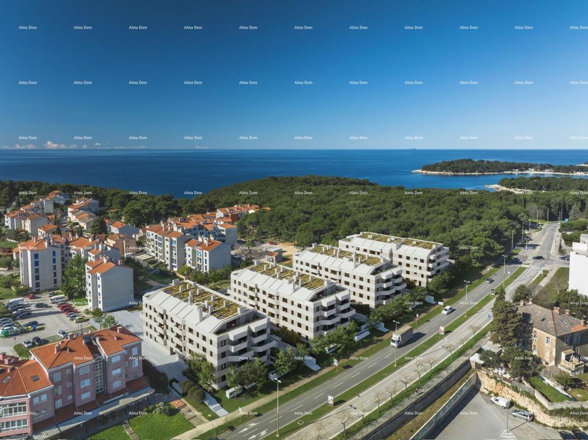 Appartamenti in vendita in un nuovo progetto residenziale in una posizione esclusiva, a 300 m dal mare, Pola,Stoja