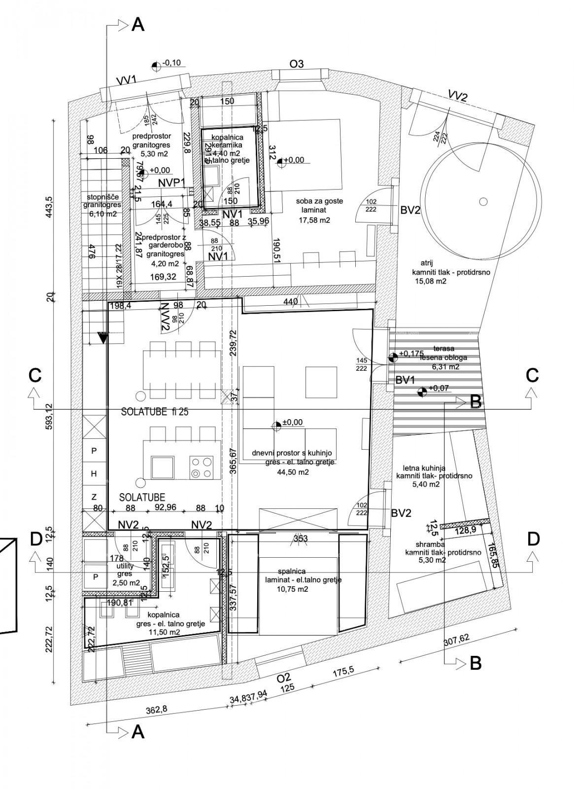 Bellissima casa con tre appartamenti accatastati nel centro storico di Parenzo!