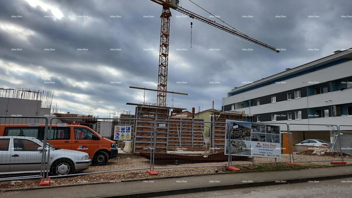 Pola, un nuovo progetto! Palazzina plurifamiliare, moderna con ascensore, vicina al centro.