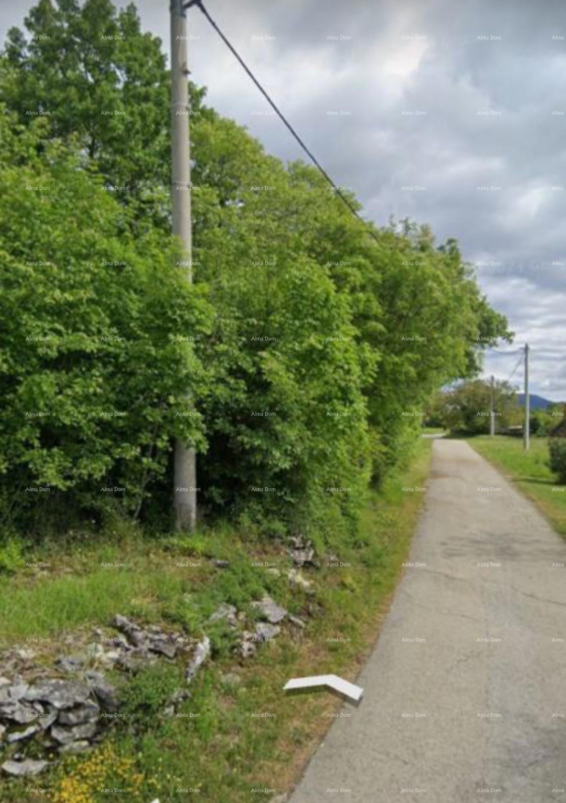 Vendita di terreno edificabile di 1050m2, Pinguente!