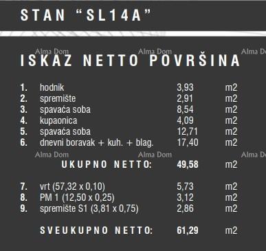 Vendita di appartamenti nel nuovo complesso residenziale, Štinjan! 14A