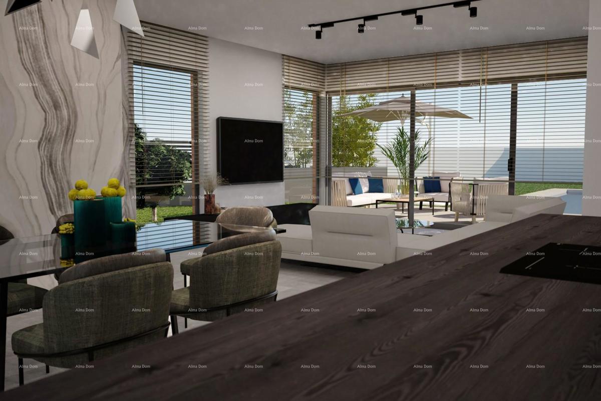 Villa moderna con piscina a Dignano