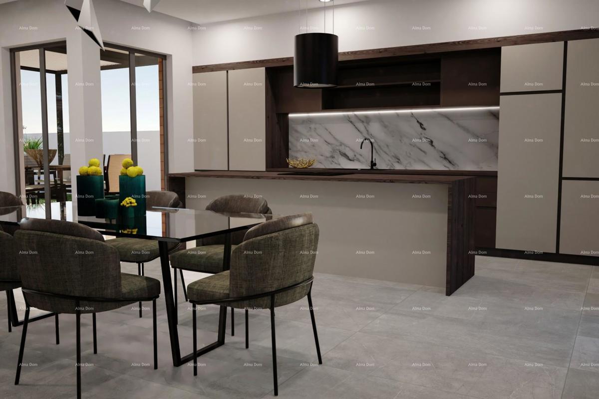 Villa moderna con piscina a Dignano