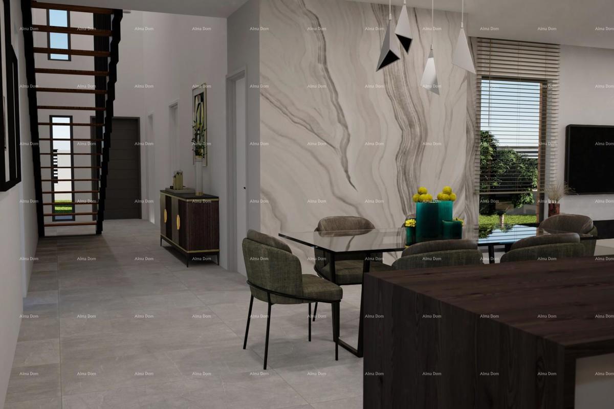 Villa moderna con piscina a Dignano