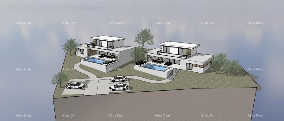Motovun – dintorni, terreno edificabile con progetto e permesso.