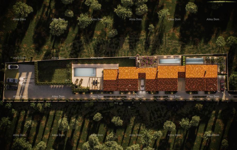 Lussuose case a Kaštelir (Istria)