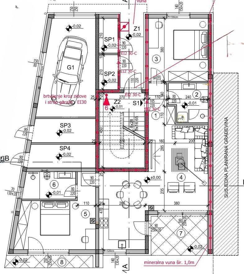 Vendita-nuova costruzione! Appartamento con due camere da letto e due posti auto, Pula, Valdebek!