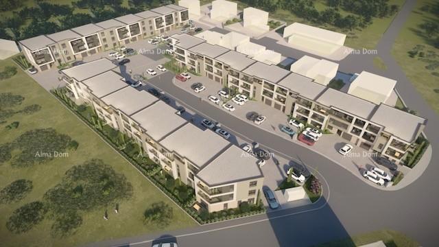 Vendita-nuova costruzione! Appartamento con due camere da letto e due posti auto, Pula, Valdebek!