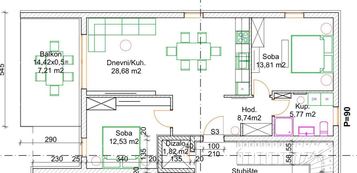 Vendita di appartamenti con vista mare, in un nuovo progetto residenziale, Peroj!
