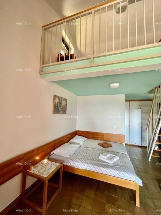 Appartamento con galleria e vista mare – Duga Uvala, 100 m dalla spiaggia