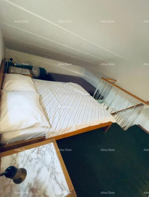 Appartamento con galleria e vista mare – Duga Uvala, 100 m dalla spiaggia