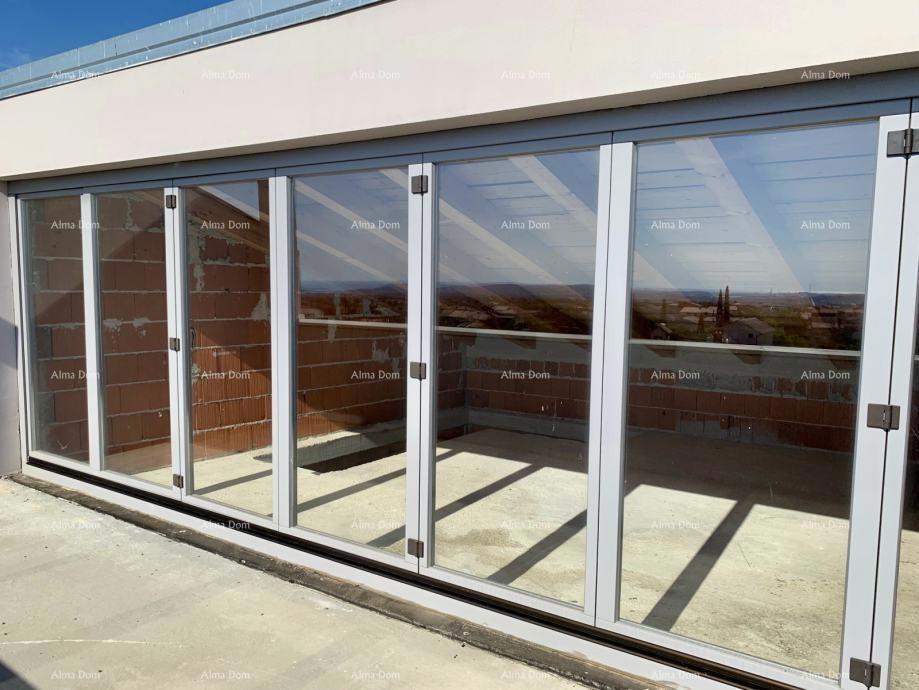 In vendita casa in fase rohbau con vista panoramica – Galižana, Istria