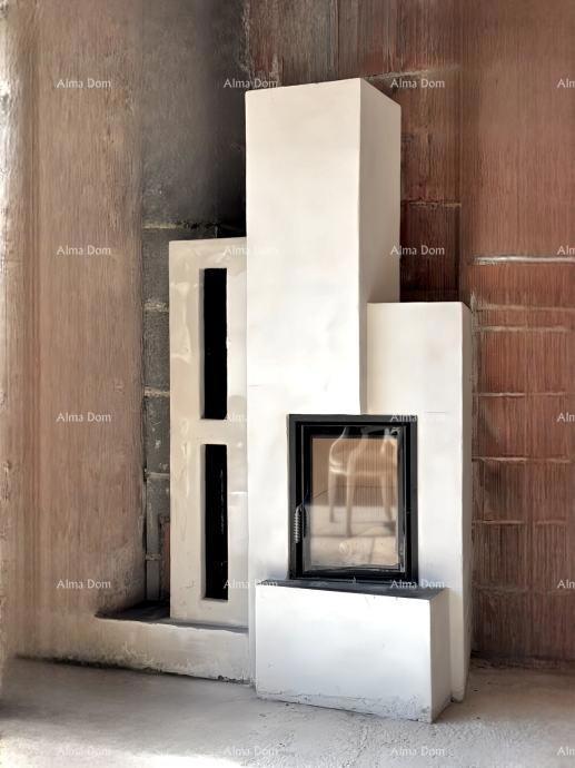 In vendita casa in fase rohbau con vista panoramica – Galižana, Istria