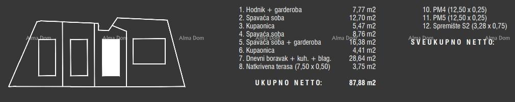 Vendita di appartamenti in nuova costruzione moderna con piscina, Fažana!