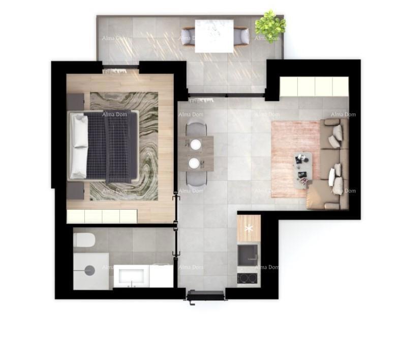 UMAG! Appartamento moderno in un complesso residenziale di alta qualità vicino al mare, S8