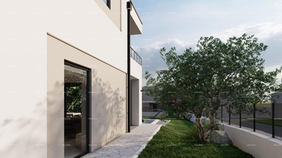 GALIŽANA - Casa moderna in vendita con piscina e vista mare