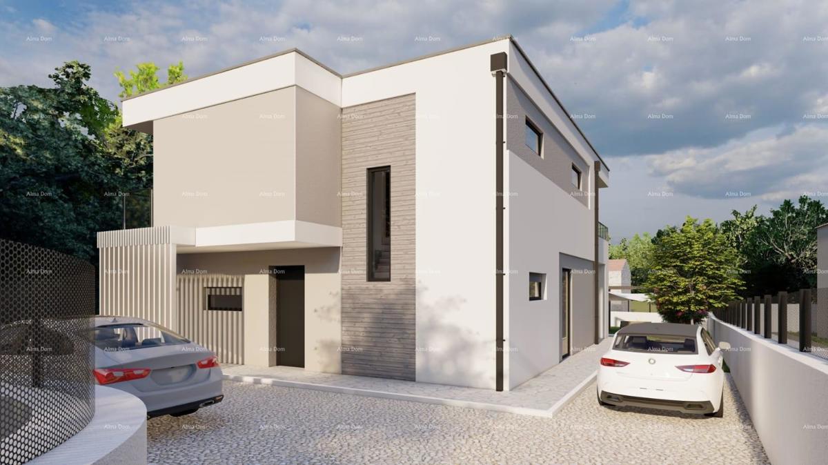 GALIŽANA - Casa moderna in vendita con piscina e vista mare