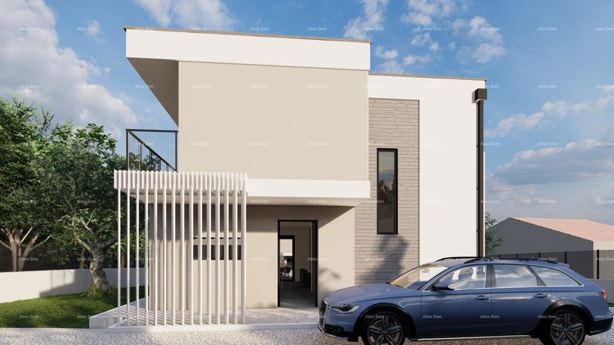 GALIŽANA - Casa moderna in vendita con piscina e vista mare