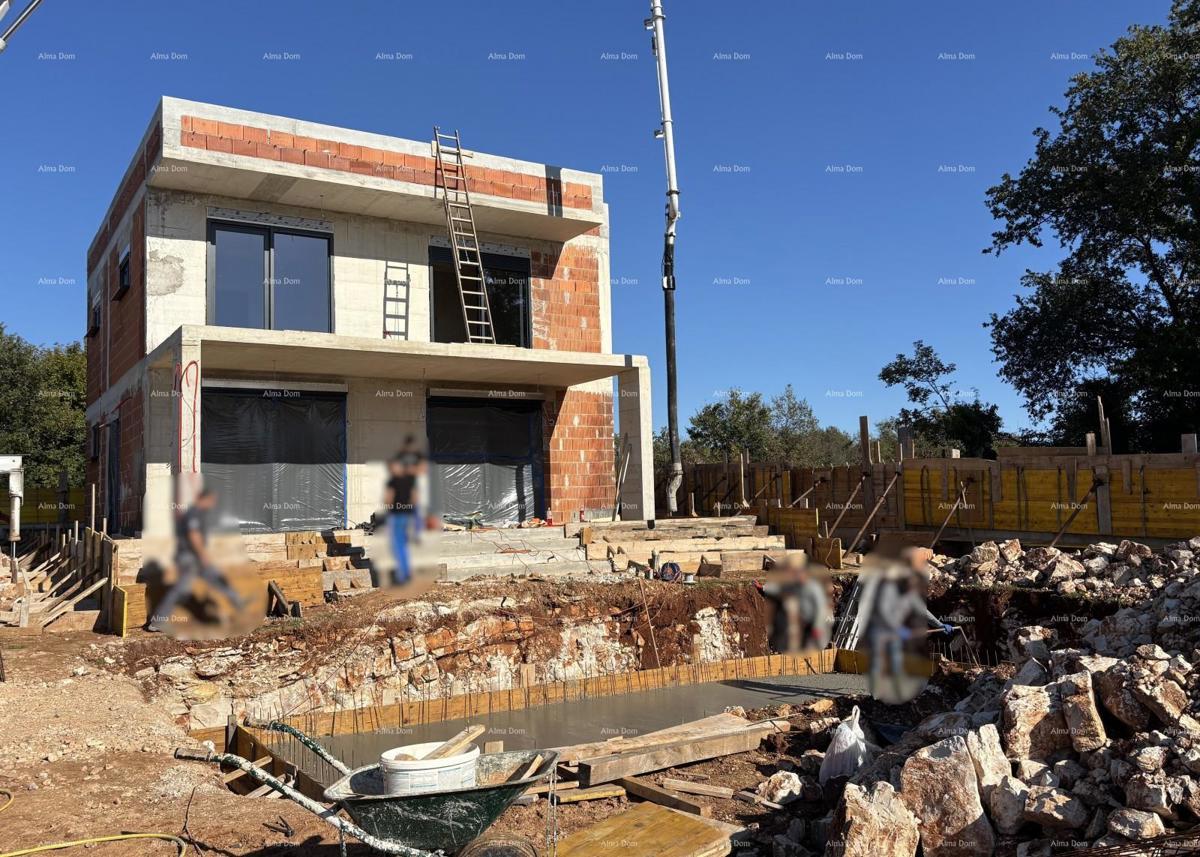 GALIŽANA - Casa moderna in vendita con piscina e vista mare