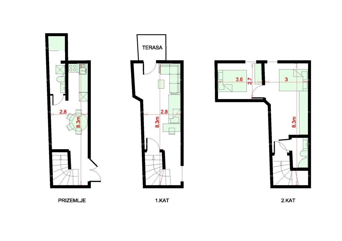 Vodnjan – Casa di pietra 85 m² nel centro storico