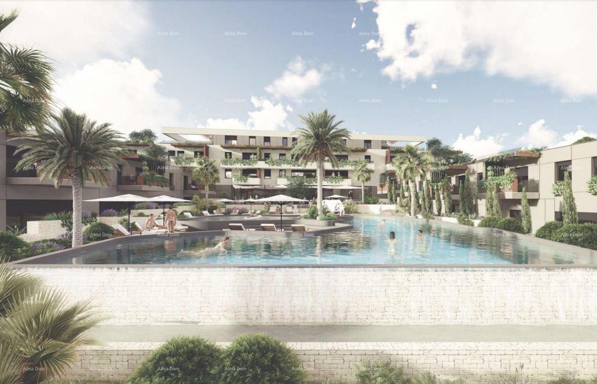 Poreč, Veli Maj, ATTICO CON VISTA PANORAMICA SUL MARE