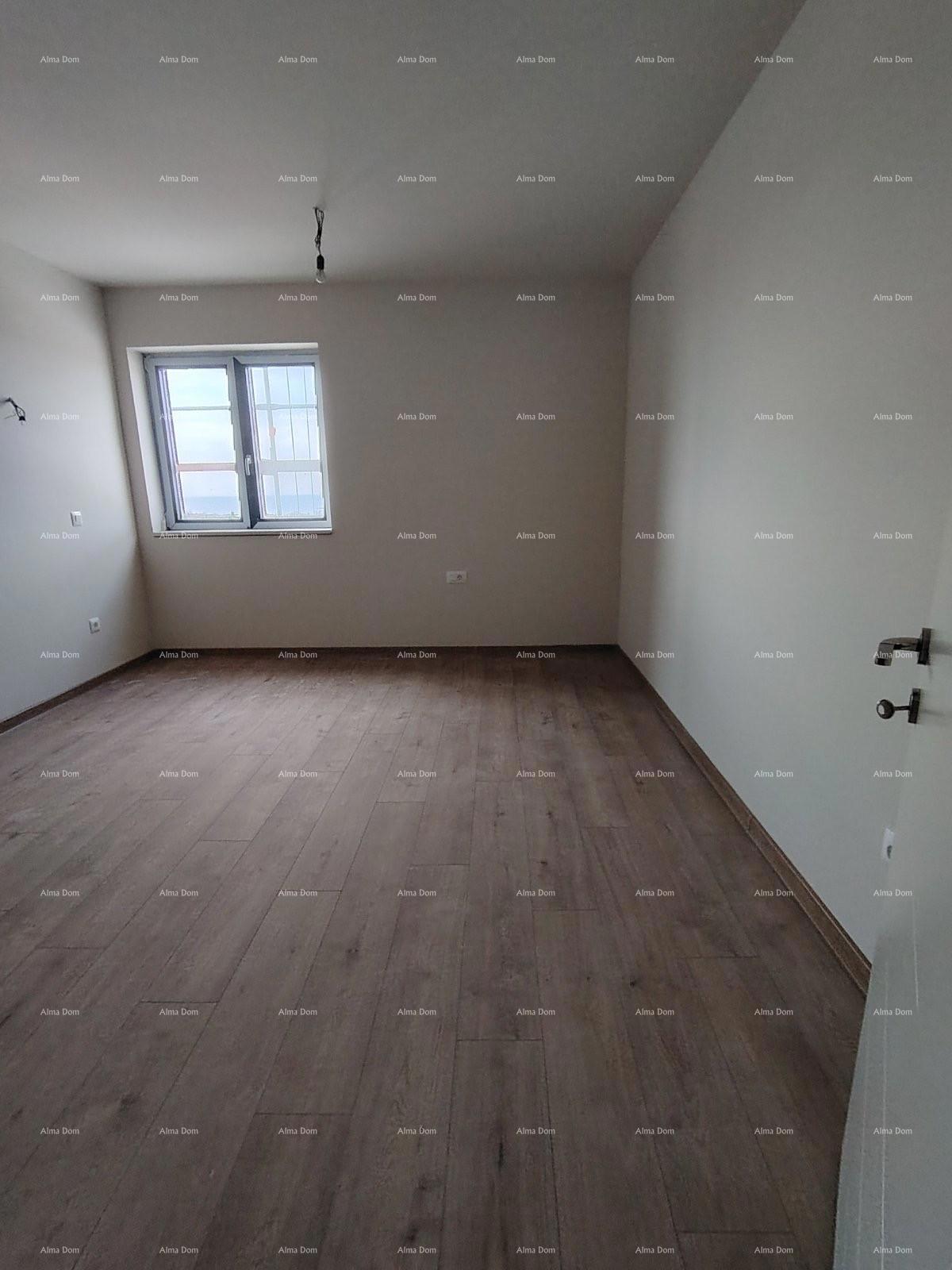 Poreč, Veli Maj, ATTICO CON VISTA PANORAMICA SUL MARE