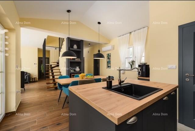 Lussuosa villa istriana completamente arredata con studio appartamento, piscina e vista mare, Kanfanar!