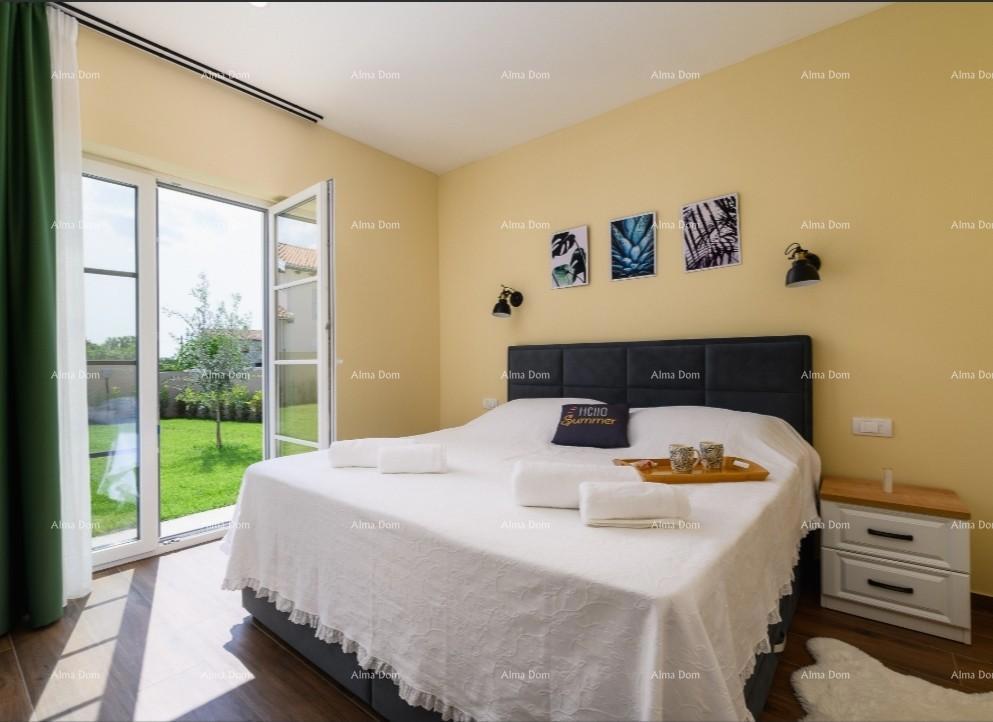 Lussuosa villa istriana completamente arredata con studio appartamento, piscina e vista mare, Kanfanar!