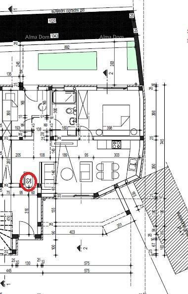 Vendita - appartamento con terrazza in un nuovo progetto residenziale, Ližnjan! S2