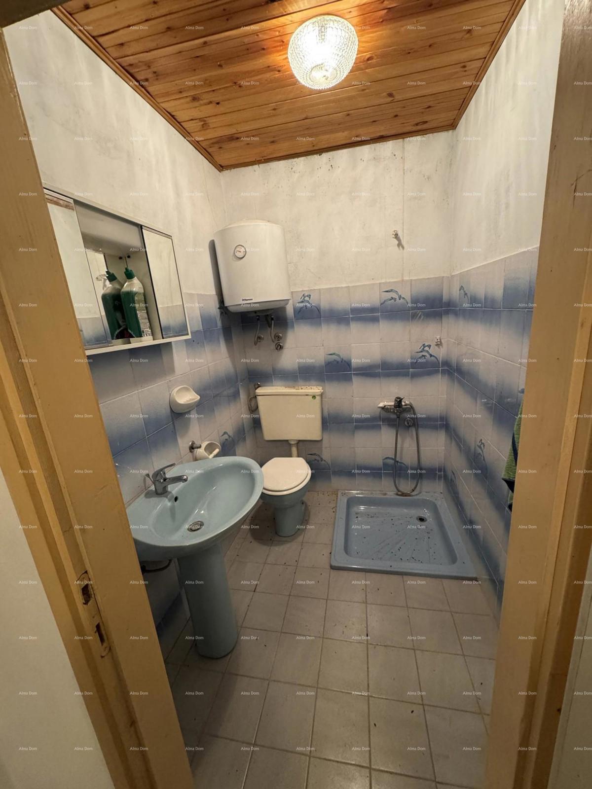 Vendita - casa in pietra istriana con terreno edificabile, in un paese più piccolo, vicino a Buzet!