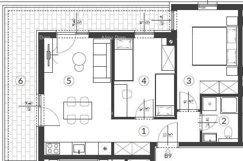 Moderno appartamento in un nuovo progetto, Pula! B9