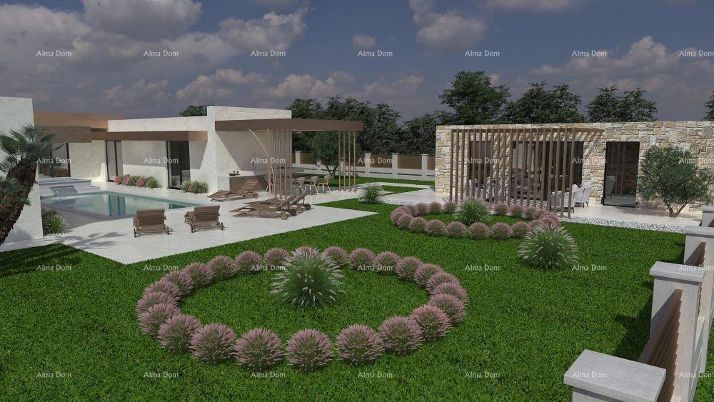 Vendere una lussuosa e moderna casa a un piano con piscina, Dignano!