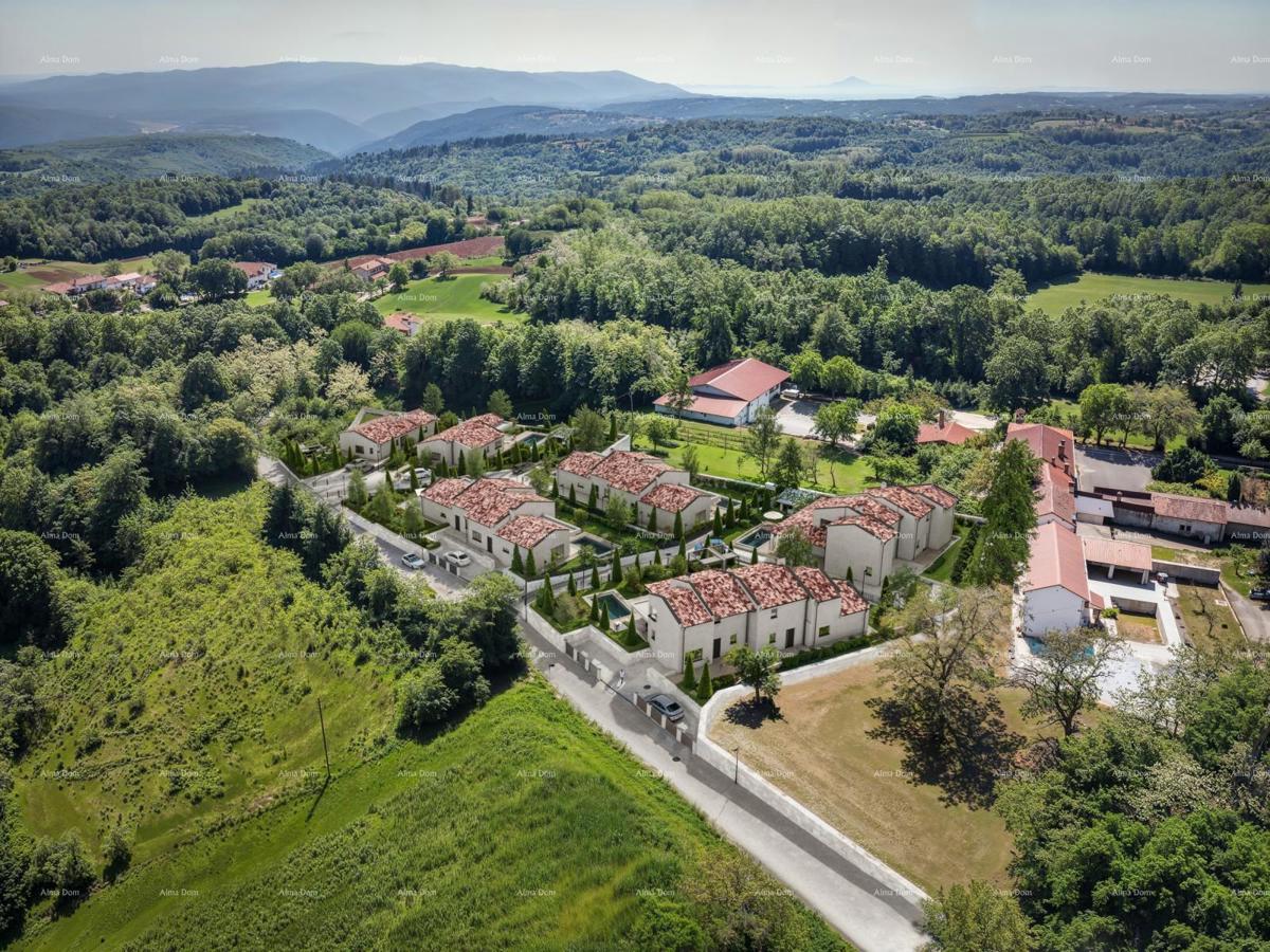 Nuovo! Vendita di un ampio terreno edificabile con progetto per la costruzione di un complesso residenziale, Barban!