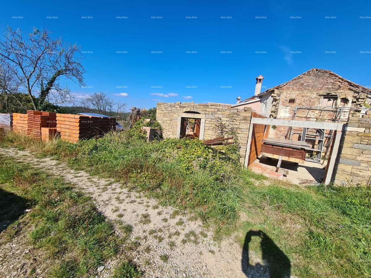 Casa in pietra con giardino e ristrutturazione iniziata - dintorni di Pazin