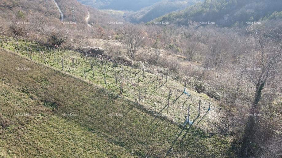 KAŠČERGA – Terreno edificabile attraente di 1665 m2 con vista su Učka