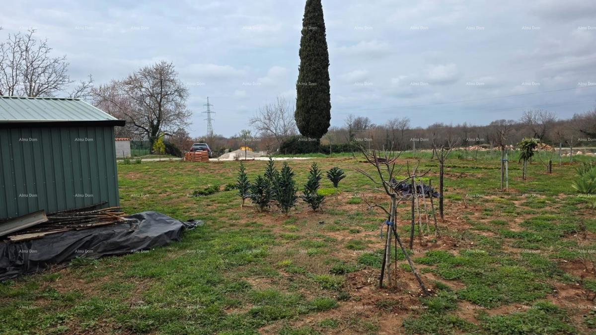 Vista sul mare!! Vendita di terreni con permesso di costruzione e progetto, nei dintorni di Vodnjan!