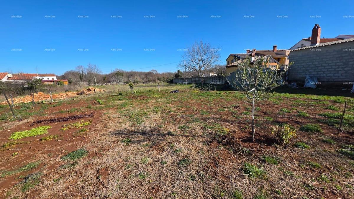 Vista sul mare!! Vendita di terreni con permesso di costruzione e progetto, nei dintorni di Vodnjan!