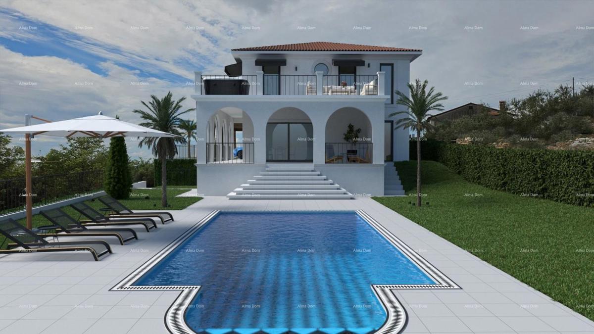 Buje, villa di lusso con piscina