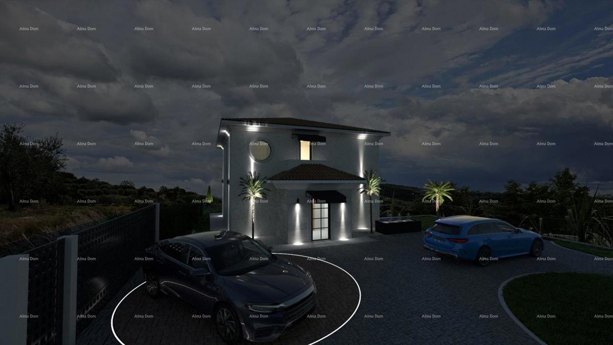 Buje, villa di lusso con piscina