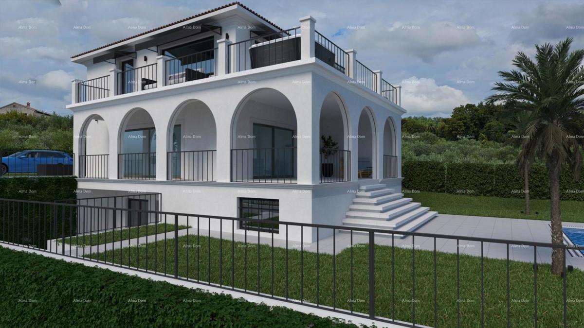 Buje, villa di lusso con piscina