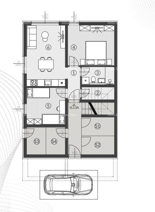 Vendita di appartamenti nel nuovo complesso residenziale, Štinjan! 13A