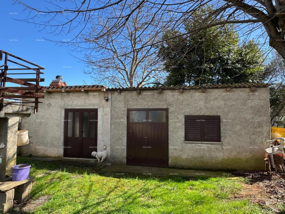 Casa nel centro di Marčana con 2 appartamenti, cantina e laboratorio