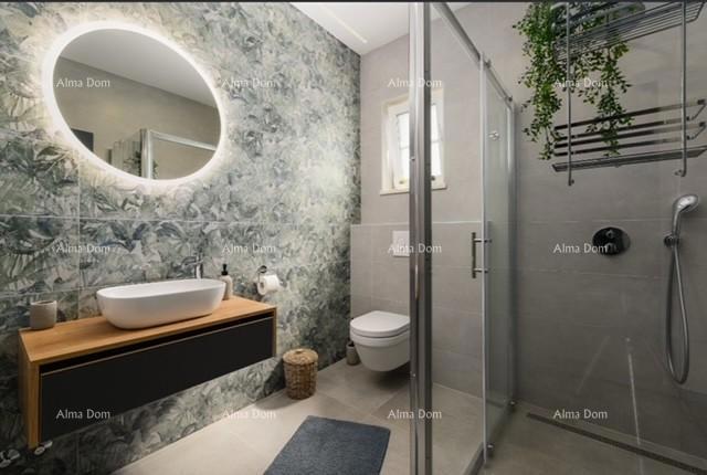 Lussuosa villa istriana completamente arredata con studio appartamento, piscina e vista mare, Kanfanar!