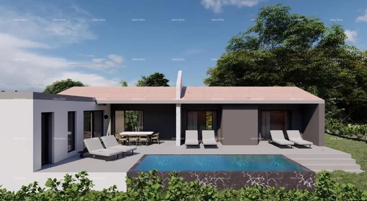 Vendita - Moderna villa con piscina vicino a Duga Uvala