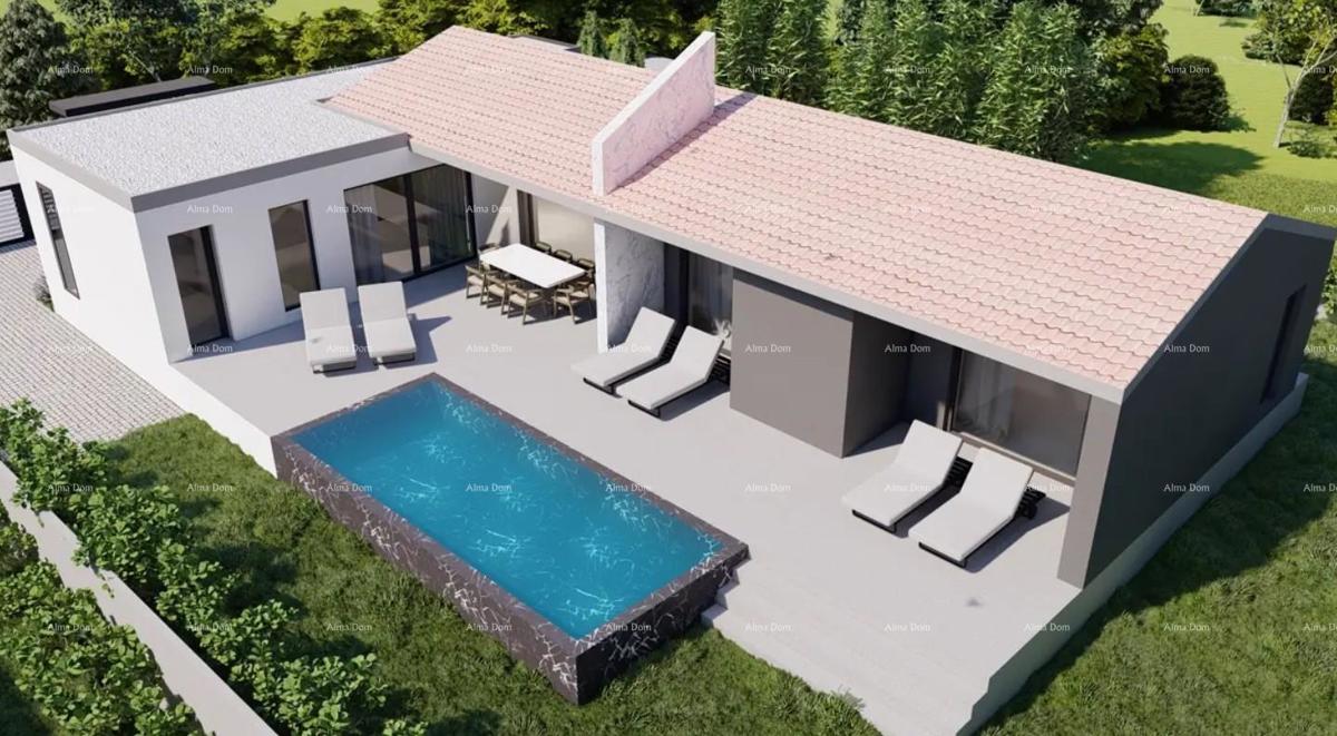 Vendita - Moderna villa con piscina vicino a Duga Uvala