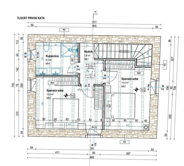 Casa indipendente in costruzione – Tinjan