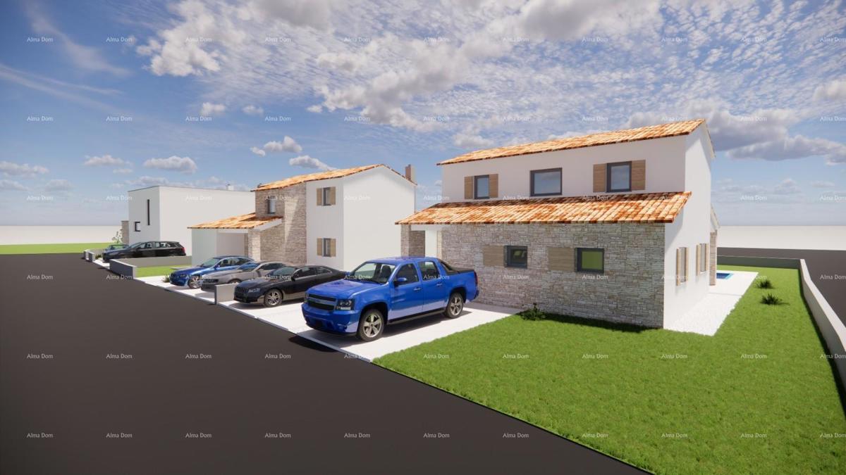 Bella villa con piscina situata in un ambiente tranquillo a Červar.