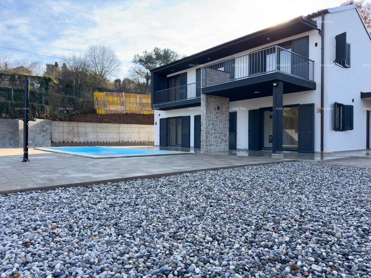 Vendita di una casa di nuova costruzione, arredamento moderno con piscina, Rakalj!