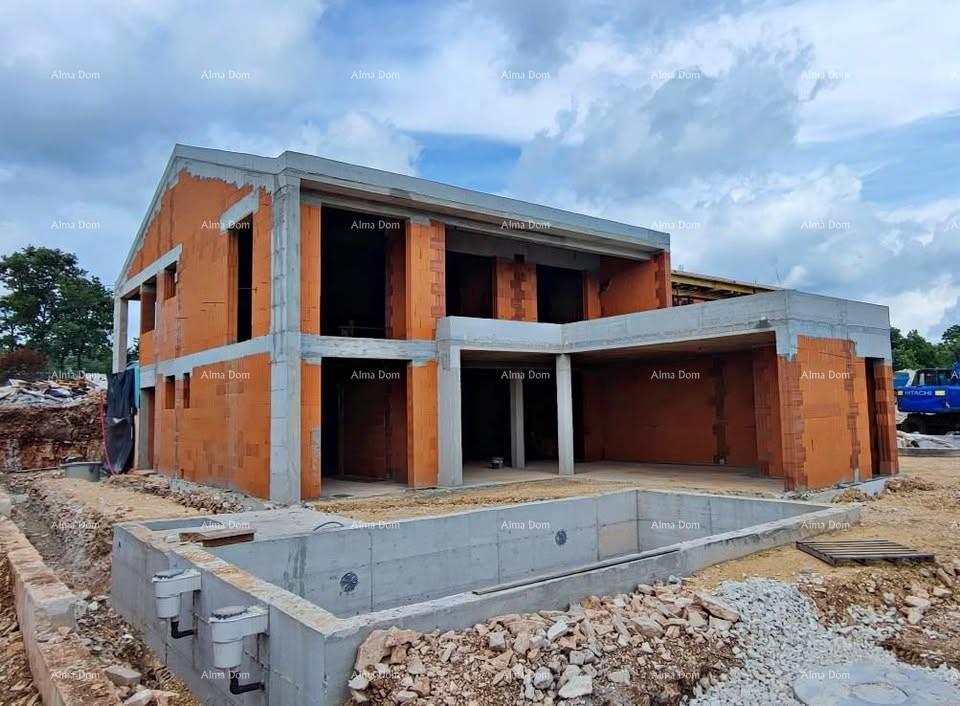 Eccellente posizione, natura, tranquillità – villa moderna in costruzione