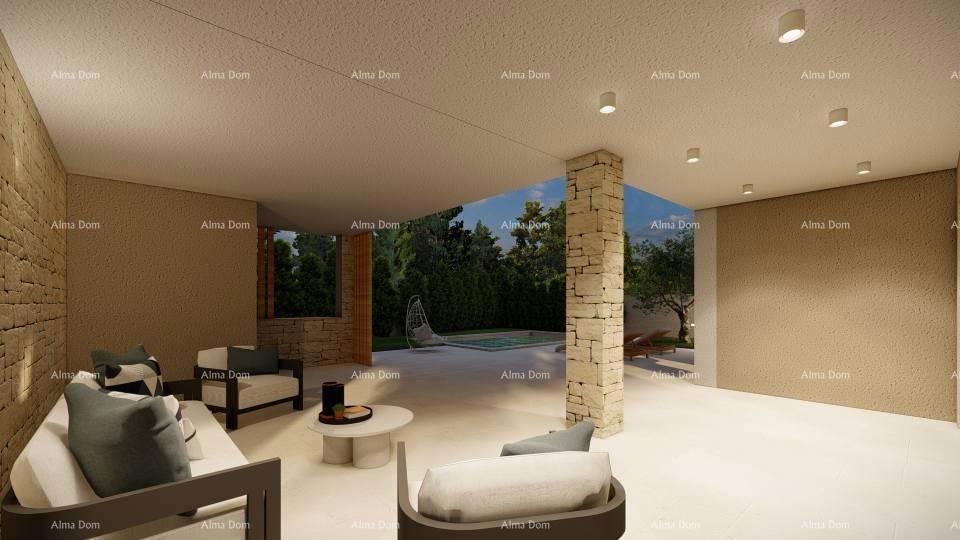 Eccellente posizione, natura, tranquillità – villa moderna in costruzione